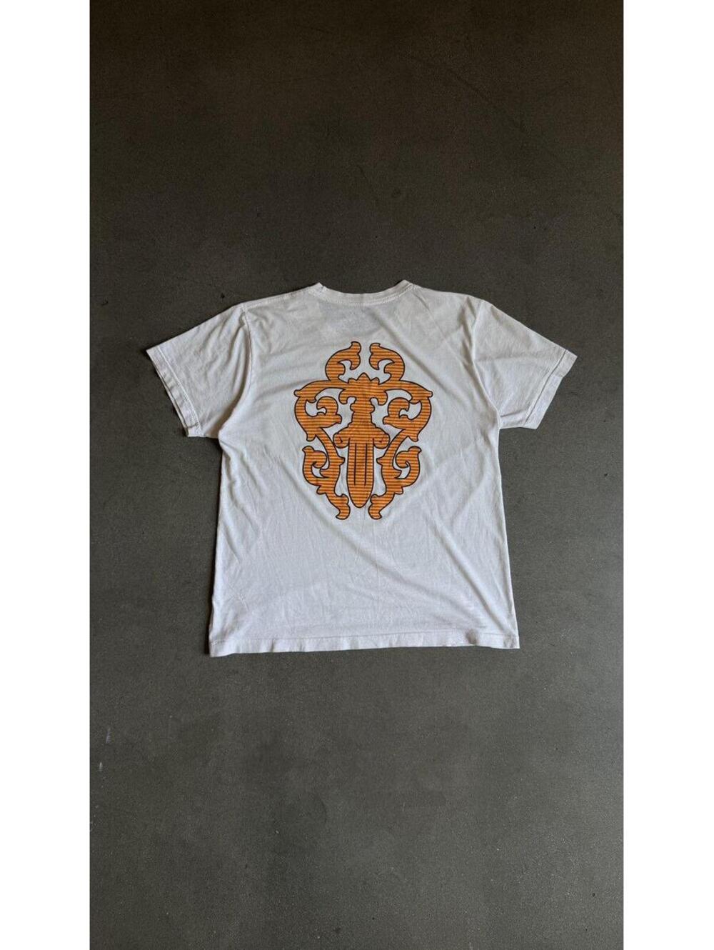 RARE! Chrome Hearts Orange Dragger Tee